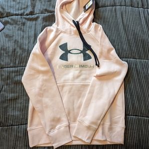 Light Pink Under armour Hoodie